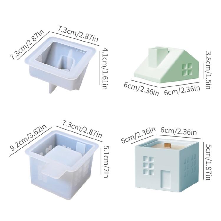 Einfach zu entformende Silikon-Bastelform mit komplizierten Mustern für Kerzenharz-Kunst-Schmuck-DIY Europäische Pastorale Dekorationen