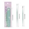 Silicone Ear Cleaner Double Head Earwax Removal Tool Soft Spiral For Ear Care Ear Wax Cleaning Kit Ear Pick Spoon Beauty Health