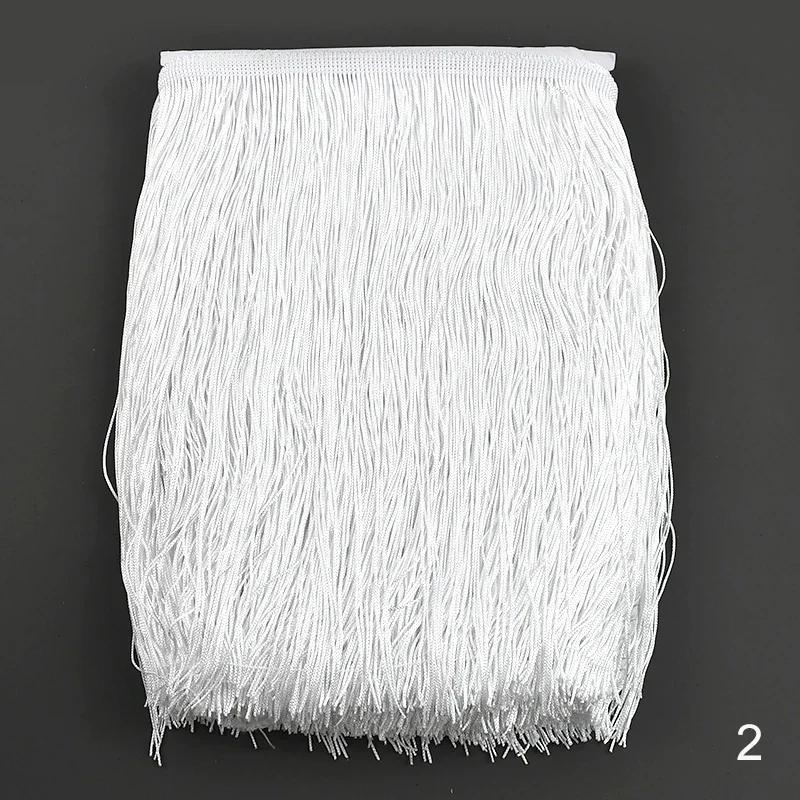 5/8/10M 30cm Long Tassel Fringes for Curtains Lace Trims Dress Fringe Trim Decorative Trimmings Stitching DIY Sewing Accessories
