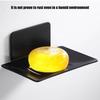 No Drilling Wall Mounted Soap Holder Stainless Steel Bathroom Organizers Drainage Tray for Kitchen Shower Shelf Dish