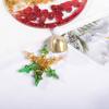 Diy Christmas Elk Snowflake Crystal Epoxy Mold Pendant Wall Hanging Curtain Wind Chime Mirror Surface Silicone Mold