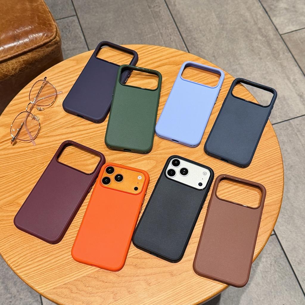 Original Tech Fabric Soft Silicone TPU Phone Case For iPhone 18 17 16 15 14 13 12 11 18 Pro Max Matte Anti-Slip Shockproof Cover