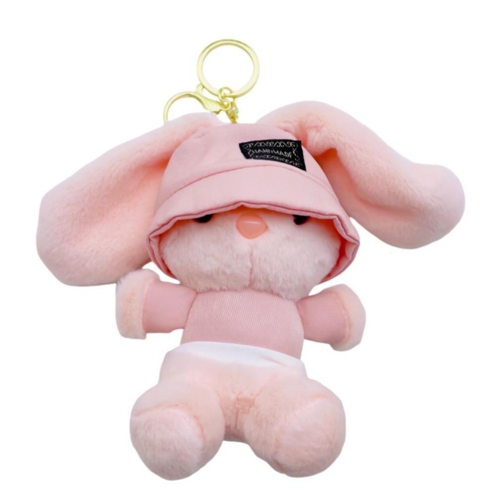 Kawaii Keychain Doll Cartoon Long Eared Rabbit Pendant Rabbit Plush Pendant Personal Collection