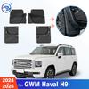 For GWM Haval H9 2024 2025 2026 Fender Mudflaps Splash Guards Mudguards Mud Flaps Car Accessories