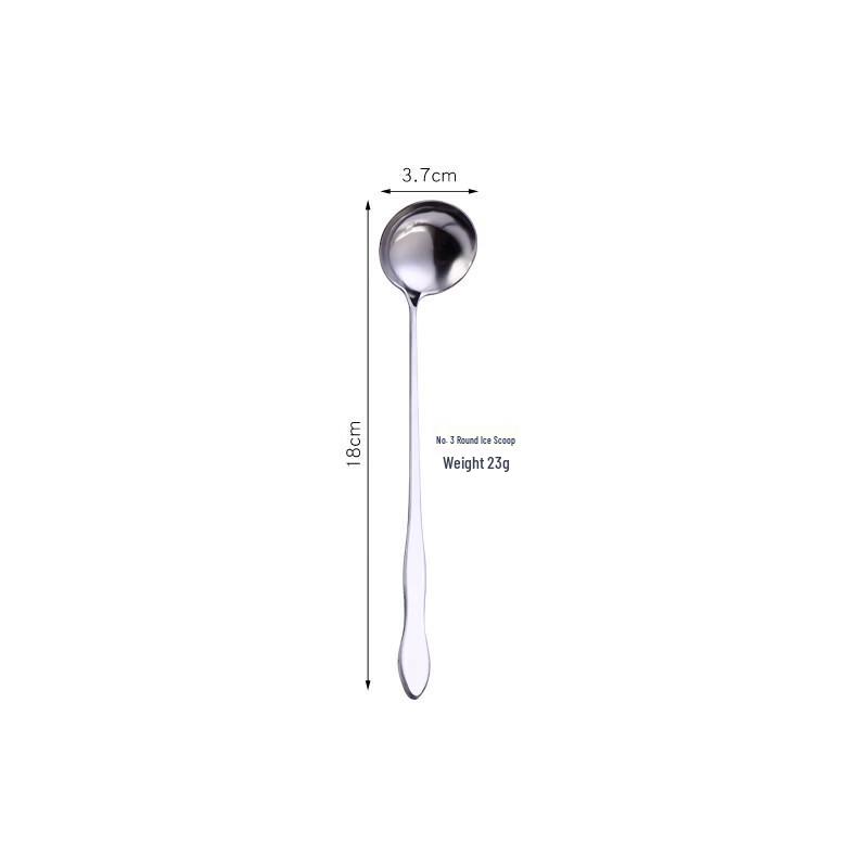 

Zhi Shi Stainless Steel Long Handle Stirring Spoons