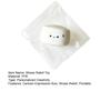 Yousheng 1/2/3Pcs Cartoon Expression Bun Squeeze Toy White Steamed Bun Sensory Pinch Fidget Toy Focus Work Study Stress Relief Hand Relaxation Toy