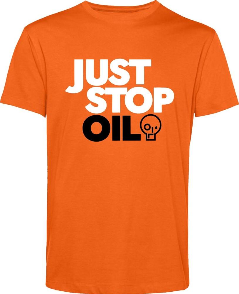 T-shirt Just Stop Oil T-shirt Salva la Terra T-shirt Protesta Environunisextal Regalo