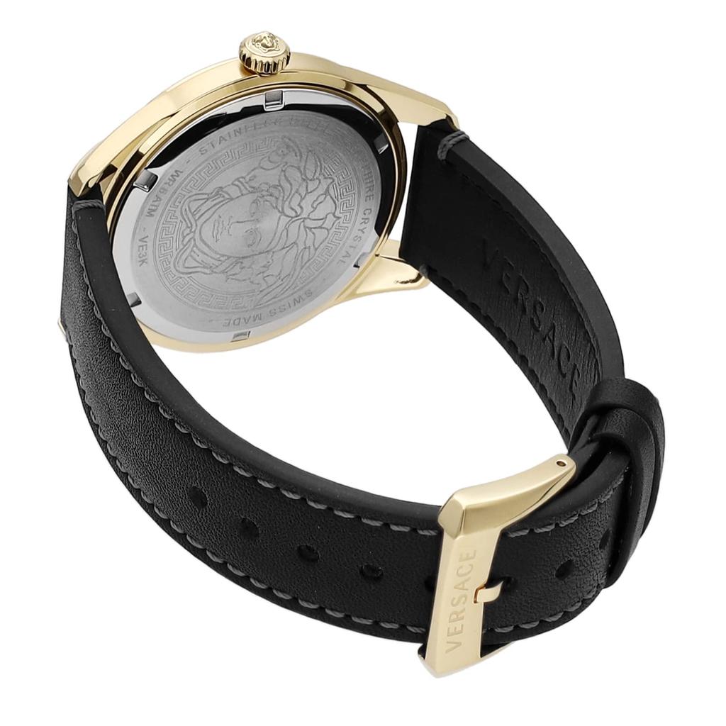 Watch GRECA TIME Blue Dial Stainless Steel Sapphire Glass Quartz 41MM Swiss Watch VE3K00222 [Versace] Men's [Item]