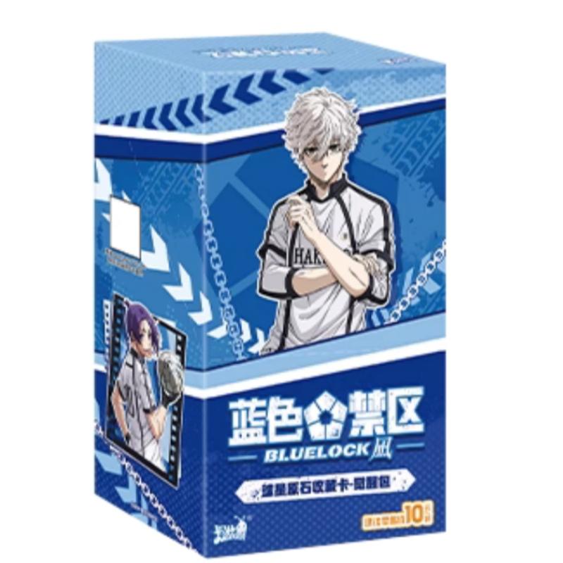 Echte BLUE LOCK Star Rohstein Sammelkarten Jenseits der Tüte Anime-Charakter Sammelkarte Kinderspielzeug Geschenke