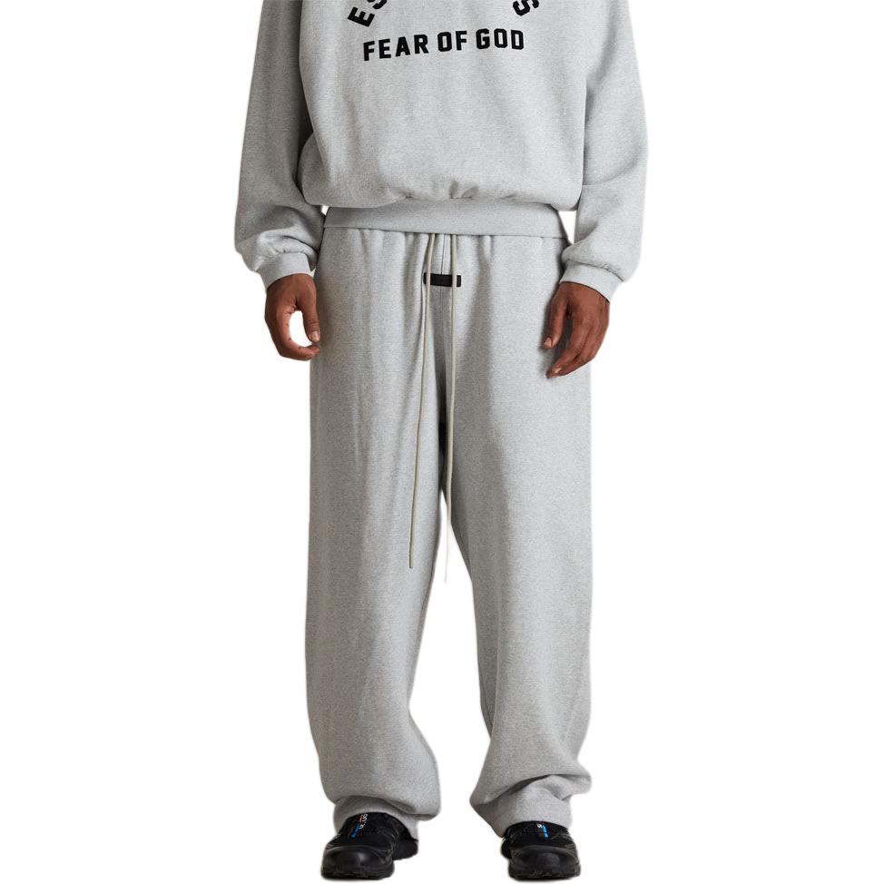 Fear of God Essentials Lounge Sweatpants Light Heather Grey Men Bottoms 130SP244326F