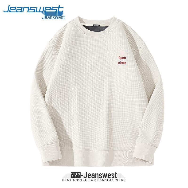 Jeanswest Men's Chinese Trend Letter Print Hoodie