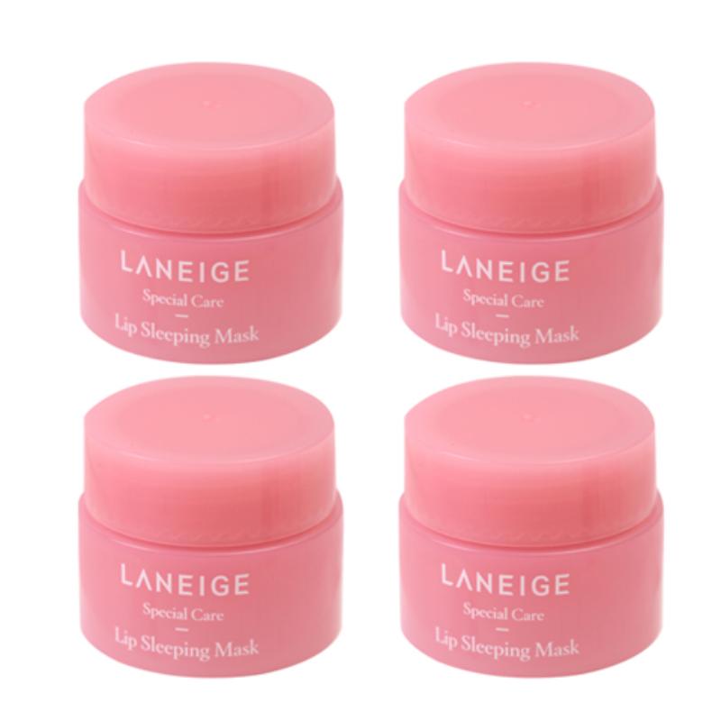 

Спящая маска для губ Laneige (Ягода) Набор из 4 предметов, дорожный размер 3g*4