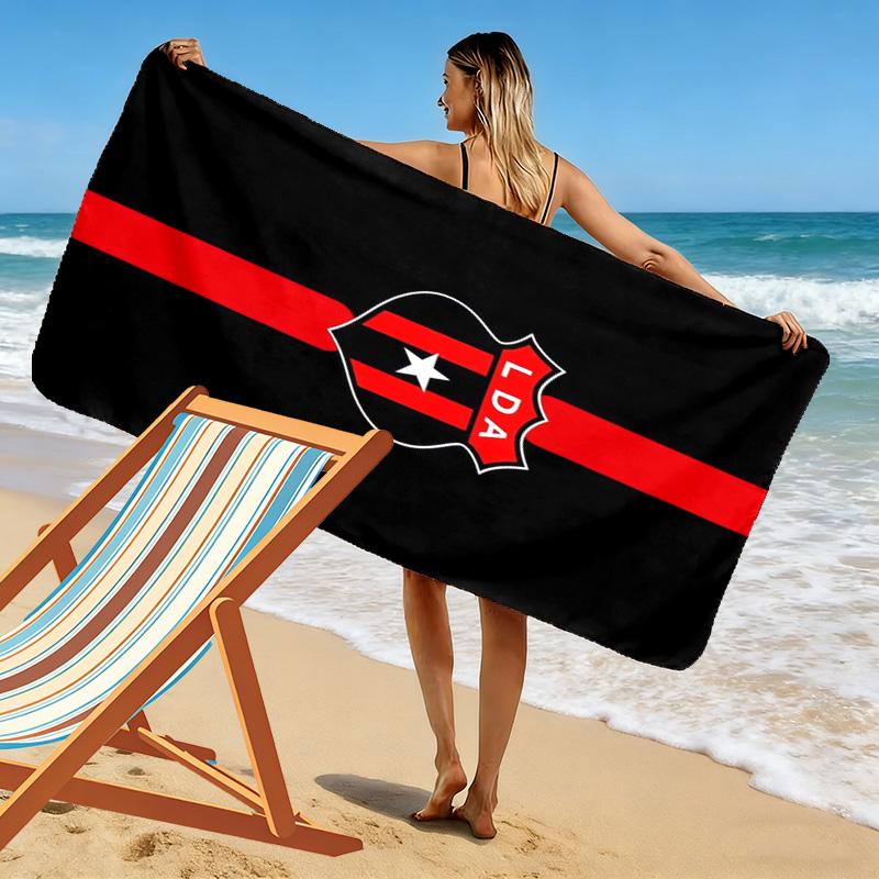Alajuelense Print Beach Towel, Large Soft Quick Dry Towel for Beach Camping Swimming