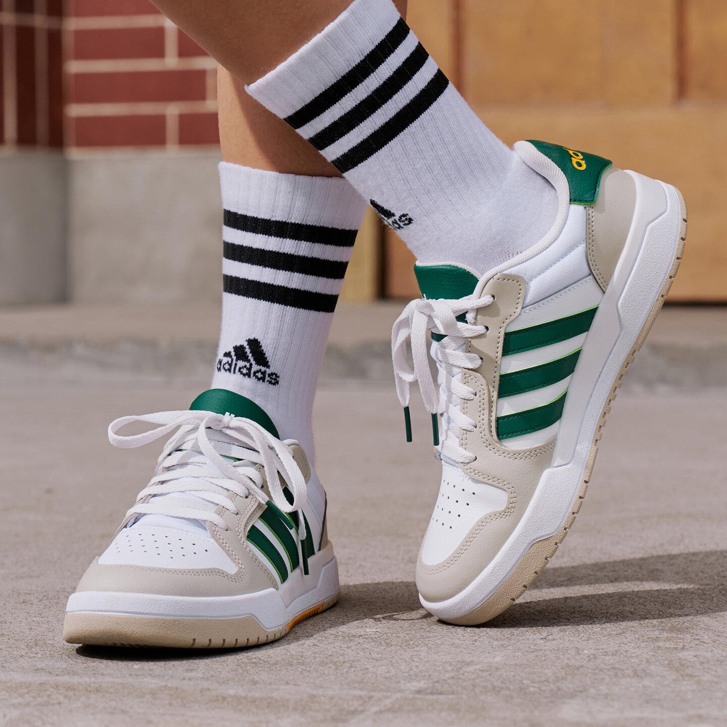 Adidas ENTRAP Textile, Synthetic Leather, Leather Slip Resistant Abras 36.5