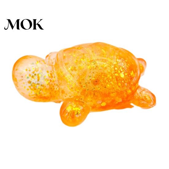Compact Stress Relief Toy Glitter Cartoon Animal Sensory Fidget for Adults Kids Cute Pig Duck Relaxation Squeeze Turtle Easter Basket Stuffer Holiday