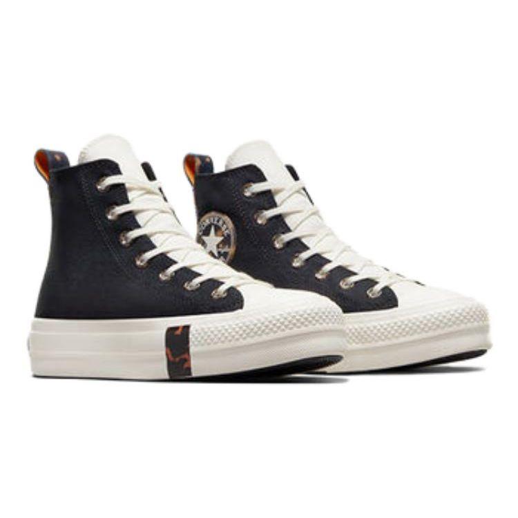 Converse Chuck Taylor All Star Comfortable Versatile High Top Canvas Shoes Women Sneakers Black White A05257C