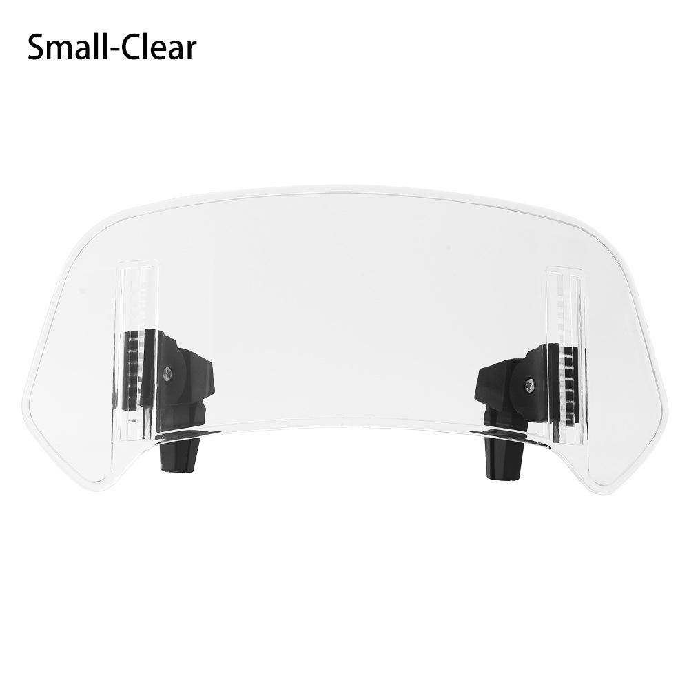 

Universal Motorcycle Windshield Extension Adjustable On Windscreen Deflector for Most Motorcycle Dirt Bikes with Windshield