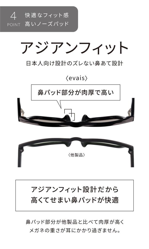 [Fujita Optical] Evais Photochromic Polarized Sunglasses for Men and Women, UV Protection 99.9%, Lightweight, Brand Name, BostonWellington Style,