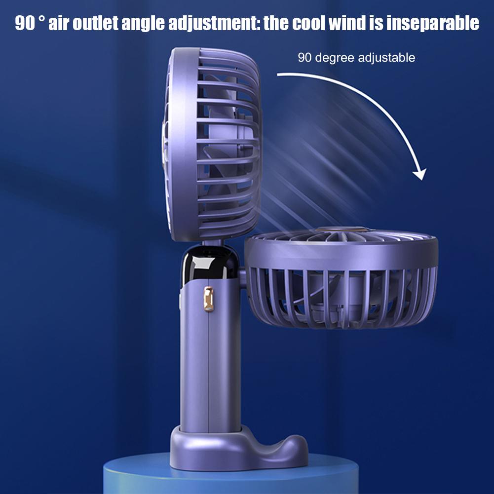 Ventilator portabil portabil cu mini putere USB, convenabil pentru biroul studenților, ventilatoare mici, ventilator, ventilator mic de buzunar, ventilator pliabil manual