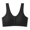 Large Size Ice Silk Front Open Button Bra Seamless Pregnant Women Breastfeeding Vest Gathering Anti-sagging Bra Wholesale