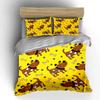 Dog Print Three-Piece Set Multiple Sizes Kid'S And Adults' Bedroom Exquisite 3Pc Bedding Set, Gift