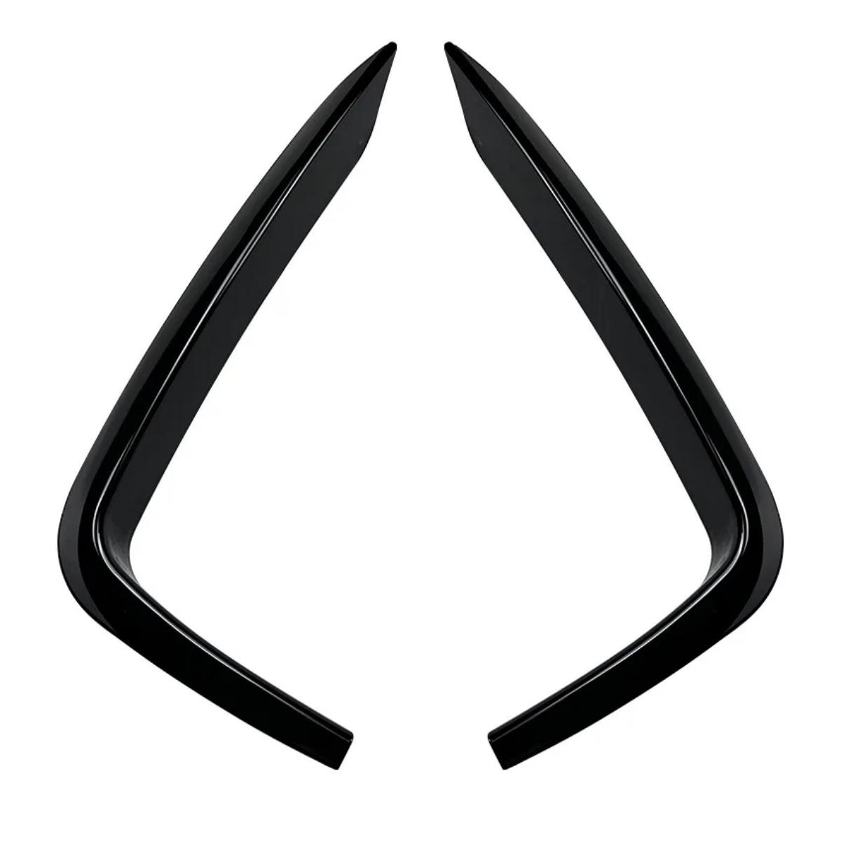 

Pair Front Bumper Lip Splitter Side Spoiler For BMW F22 F23 F87 M2 M Sport 2014-2025 Fog Lamp Cover Trim