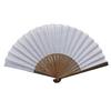 [K.ONISHI M.D.] Folding Fan Ripple Omi Linen Folding Fan 23cm Men's 78-07 Blue Gray