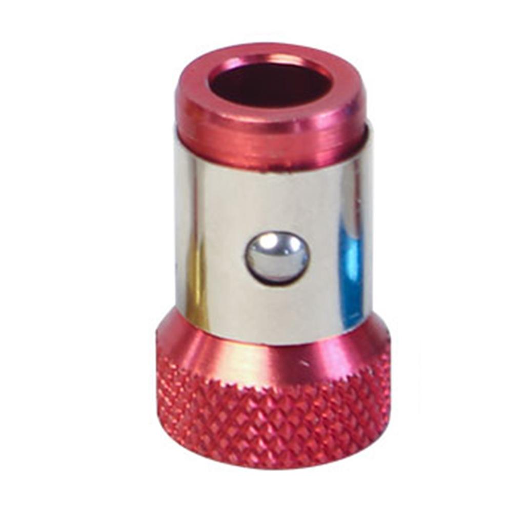 Universal Screwdriver Magnetic Ring, Non-slip Powerful Aluminum Alloy Screwdriver Magnetizer Screw Holder