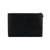 Gucci Pochette da Polso in Pelle Nera con Striscia Web e Dettagli Dorati per Uso Quotidiano di Lusso Unisex