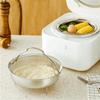 201 Stainless Steel Steamer Basket Foldable Handle Generic Pot Steaming Grid Safe Material Thickened Fruit Drain Basket