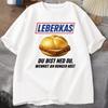 Leberkäse T-Shirt Lustiges Bayerisches Meme T-Shirt Parodie im Snickers T-Shirt Perfekt für Bayern Fans Lustiges Kurzarm Streetwear