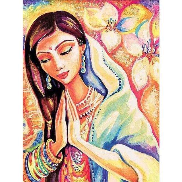 5D DIY Diamond Painting Woman Modern Picture of Rhinestone Diamond Embroidery Sales Cross Stitch Mosaic Wall Home Decor