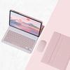 Compatible Red Xiaomi Redmi Pad SE 11 10.6" Tablet Case w/ Detachable Magnetic Bluetooth Keyboard (7 Pro) Leather Cover.