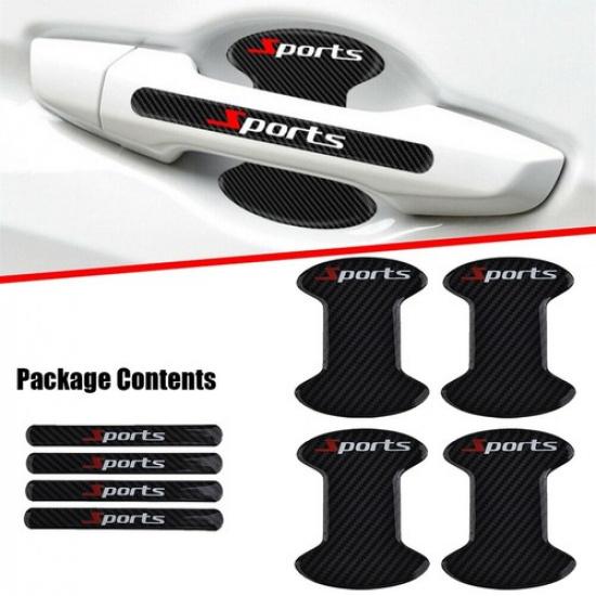 Handle Bowl Sticker Sticker 8.8x1.5cm 8.8x7cm 8pcs/Set Car Door Handle