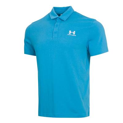 Comfortable Breathable Casual Short Sleeve Polo Shirt Men Tops Blue 1386608-452