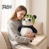 Plush Bag Charm Cat Panda Doll with Watermelon Hat, Cute Soft Stuffed Animal Unique Toy Toy, Charm, Gift for Kids Girls Home Decor Decorative