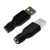 USB Stecker auf 3,5x1,35mm/4,0x1,7mm Buchse Ladekonverter Adapter Stecker Ladebuchse Netzteil