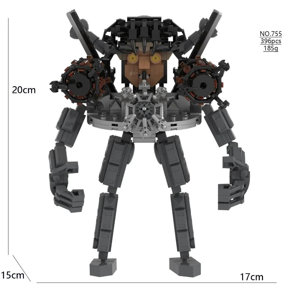 Titan Kameramann Upgrade Blöcke Titan Dark Clockman Spielzeug Titan Drachen Bohrmann Bausteine Titan Fernsehmann Upgrade Sprechmann Titan