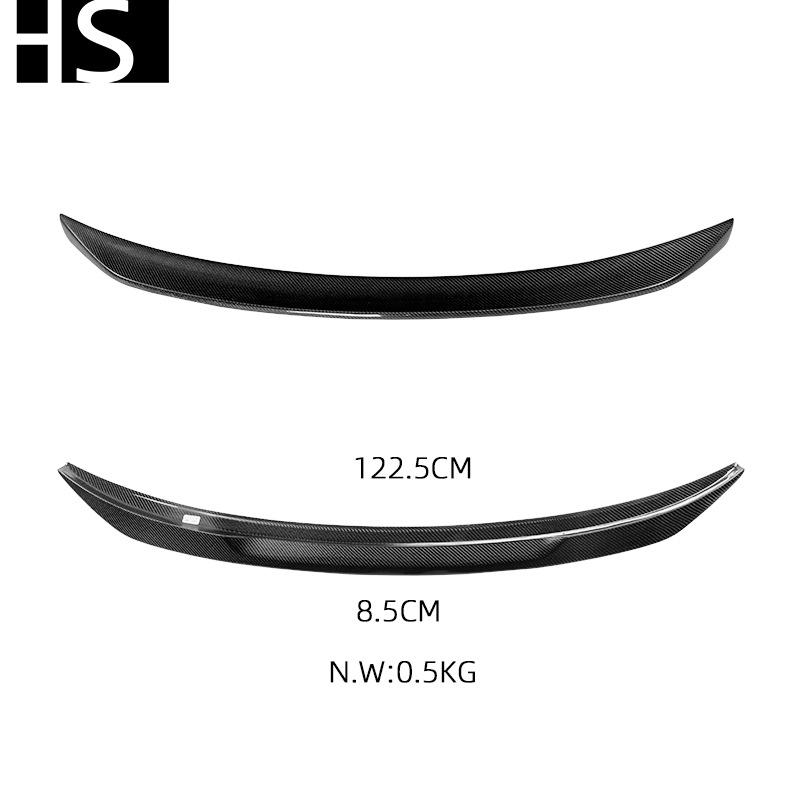 MP Style Carbon Fiber Rear Wing Spoiler for 2020+ BMW 3 Series G20/G28 & M3 G80