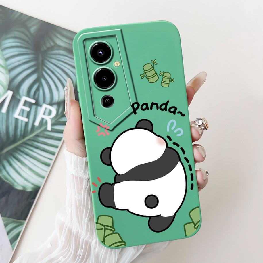 For Tecno Pova 4 LG7n Case Lovely Cartoon Camera Lens Protective Silicon Cover For Tecno Pova 4 Pro LG8n Funda Pova4 4Pro Bumper