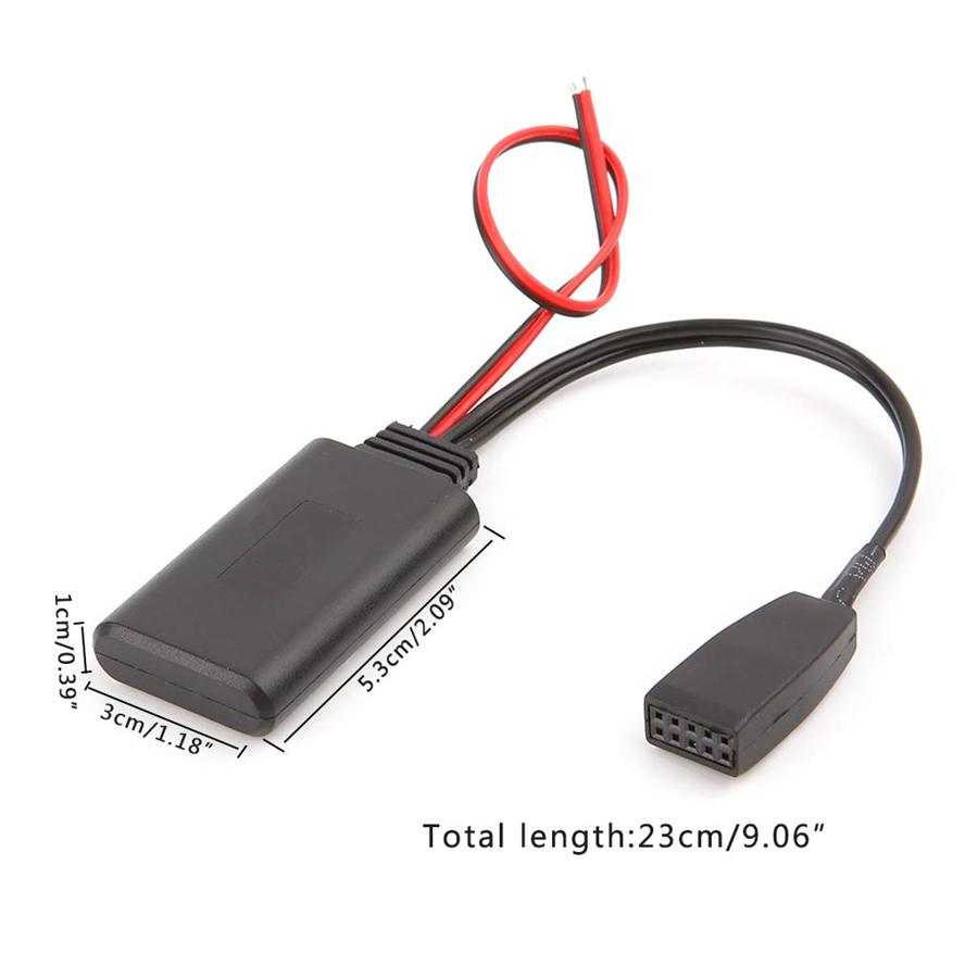 Bil Bluetooth 4.0 AUX kabeladapter for BMW E39 E46 E53 Business CD hovedenhet