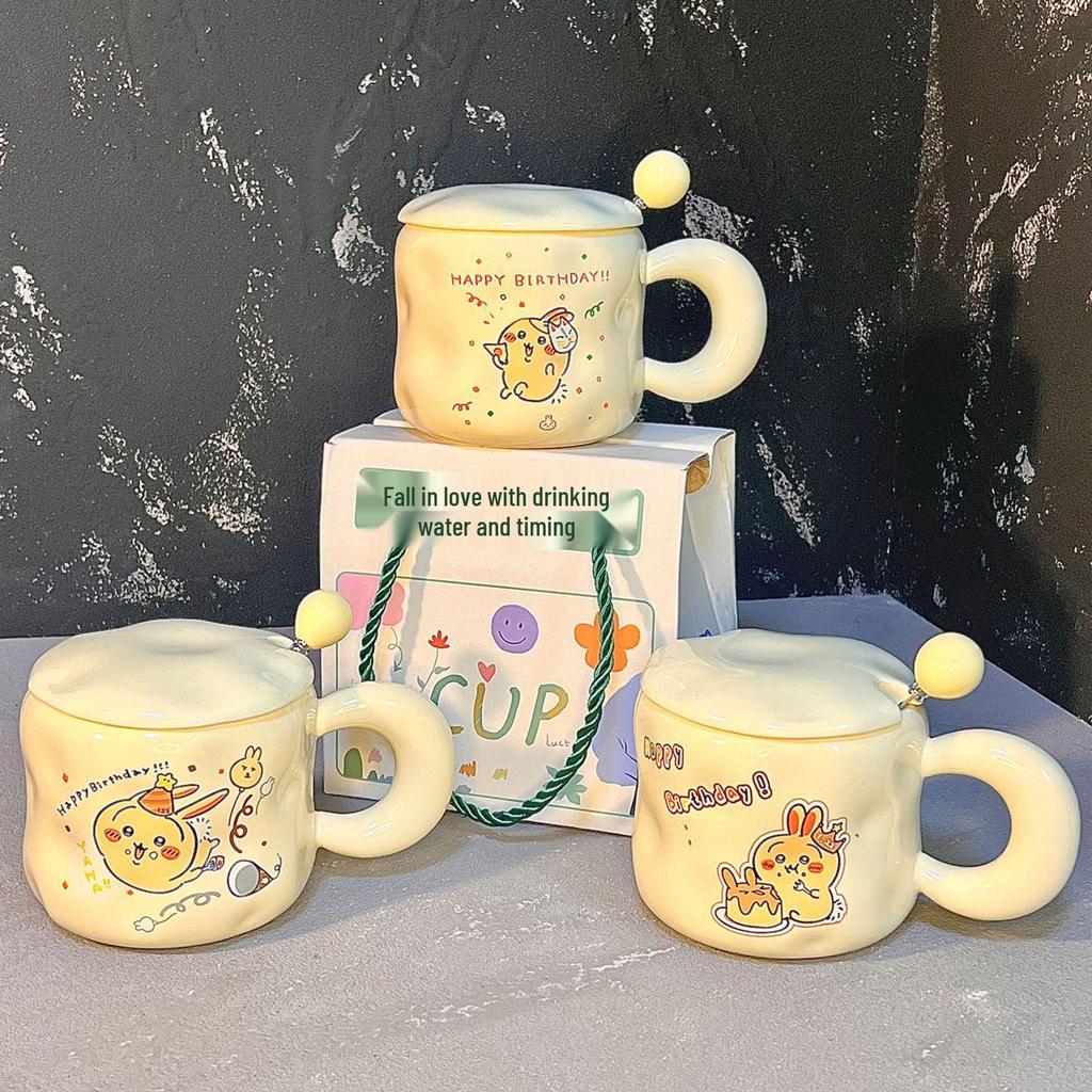 Chiikawa Usagi Cup: Girly Heart Birthday Gift for Friends, Boyfriends, or Sisters