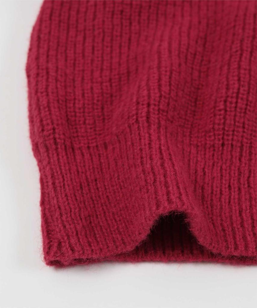miette Double Frill Knit REXX1152 Free Size Red Women's