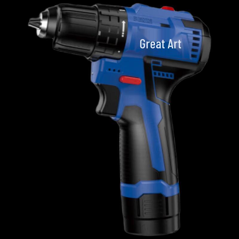 

Dayi 12V Brushless Cordless Drill & Screwdriver with Dual Battery CN plug (adapter included)