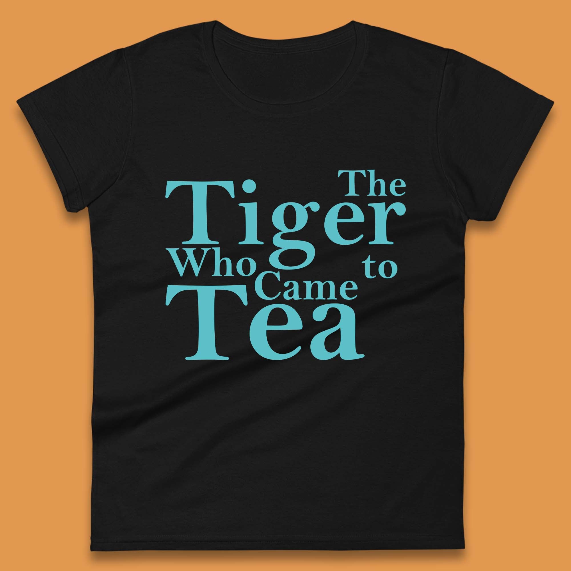 The Tiger Who Came To Tea Story Book Womens T-Shirt Mens Tops Tees Unisex L