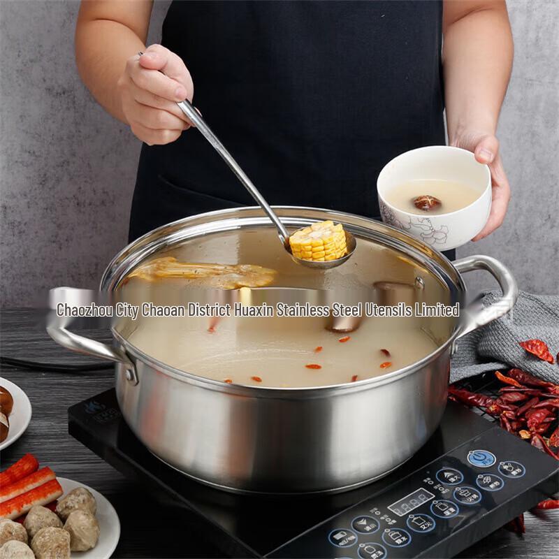 San Jiao Long 304 Edelstahl Induktionskochtopf