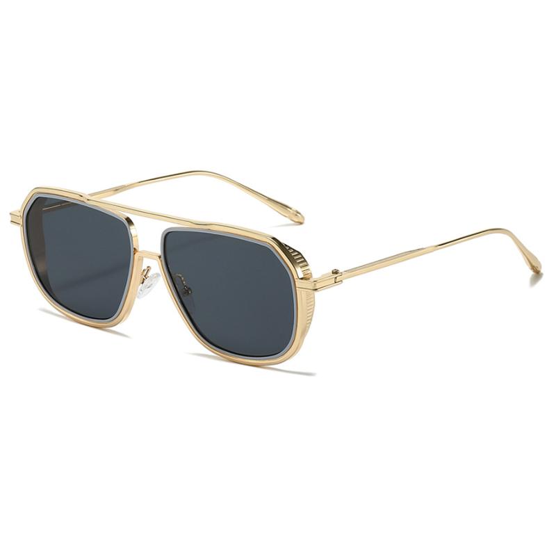 

Protective Glasses Trendy Punk Small Frame Square Sunglasses Women Luxury Brand Metal Frame Sun Glasses For Ladies Shades