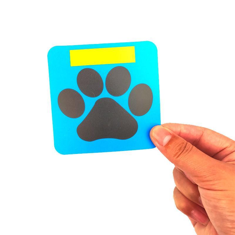 5Pcs Funny Paw Shape Bookmarks Soft Bookmarks Student Teacher Reading Tools Gift For Children Back To School