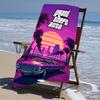 Beach Towel with Game Grand Theft Auto Pattern - Soft,absorbent,machine Washable Lightweight&Modern,swimming,Travel Essentials