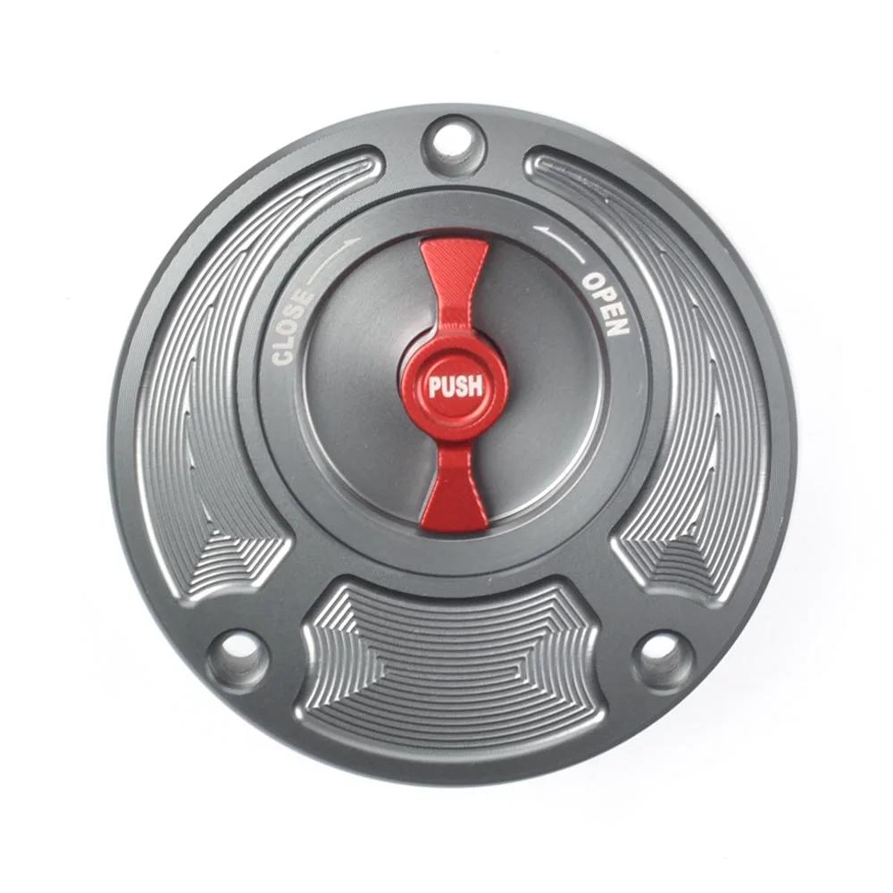For Yamaha YZF R6 all years Fuel Gas Tank Cap Cover CNC Aluminum Keyless Motorcycle Accessories 6 Colors